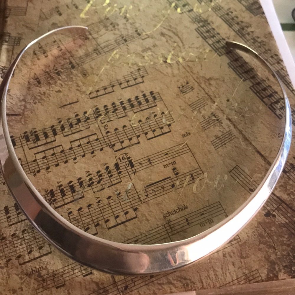 Choker real silver .925